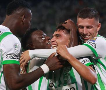 Juan Manuel Rengifo celebra el gol olímpico que le marcó al América. <b><span class="mln_small-caps_mln">/FOTO: MANUEL SALDARRIAGA QUINTERO</span></b>