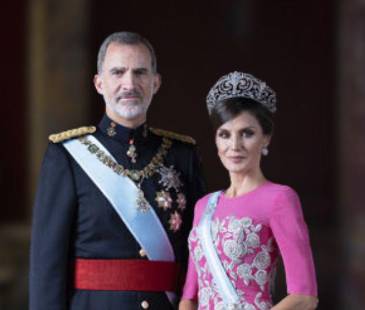 Felipe VI y Letizia Ortíz están casados desde 2004, cuando él era Príncipe de Asturias. FOTO: X FONSILOAIZA