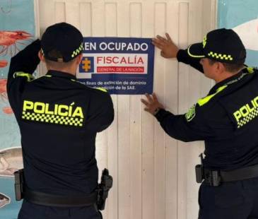 Entre los inmuebles incautados se encuentran vehículos, estaciones de servicio y lanchas rápidas. FOTO: CORTESÍA POLICÍA NACIONAL