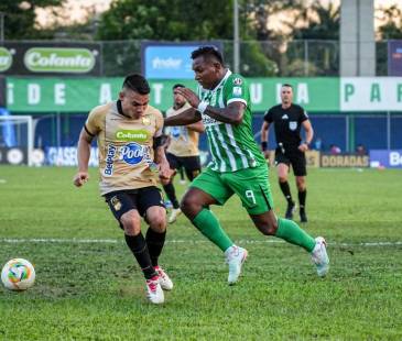 Alfredo Morelos llegó a 100 partidos con Nacional. FOTO: DAVID JARAMILLO - COLPRENSA