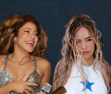 Shakira (izquierda) entró con su canción ‘Dai dai’ y Karol G (derecha) con ‘BbY WOW’. FOTOS: INSTAGRAM @SHAKIRA Y @KAROLG