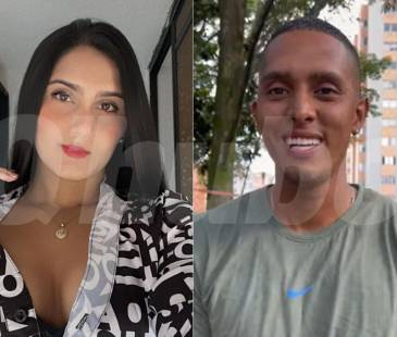 Estefanía Restrepo Valencia, quien se hizo popular en redes sociales como la Traviesa, fue llevada gravemente herida con arma blanca hasta la clínica Las Vegas por su expareja Rubén Saldarriaga Sánchez, capturado a comienzos de este año por lo ocurrido el 17 de octubre de 2025. FOTOS: REDES SOCIALES
