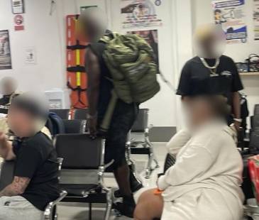 Estadounidenses inadmitidos en Colombia. FOTO: MIGRACIÓN COLOMBIA