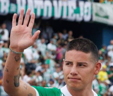 Todavía no hay fecha confirmada para el debut de James Rodríguez. FOTO: CAMILO SUÁREZ