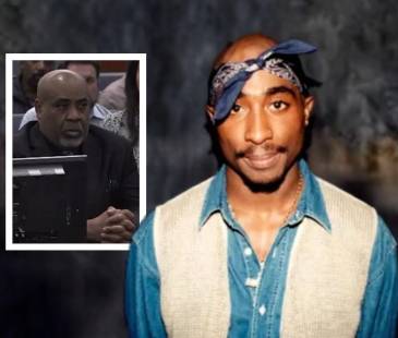 El rapero Tupac Shakur fue asesinado en 1996 y por ese crimen fue declarado culpable Duane ‘Keffe D’ Davis (detalle). FOTOS: GETTY Y CAPTURA DE VIDEO X @HotNewHipHop