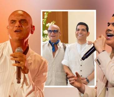 Los artistas se reencontraron nuevamente, pero esta vez no en los escenarios, sino en un momento más familiar. FOTO: @PETERMANJARRES, @SILVESTREDANGOND @PRIMICIACARIBE.CO IG