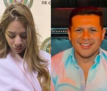 Nathalia Carolina Vargas Salcedo, la condenada, y Javier Vásquez Chacón, la víctima. <b><span class="mln_small-caps_mln">/FOTOS: CORTESÍA</span></b>