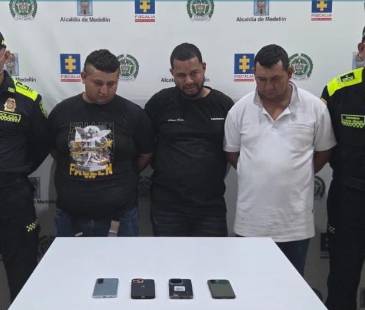 Captura alias Téllez, alias Gordo y alias Jaider, señalados integrantes de la comisión mixta del Eln y disidencias Farc. FOTO: REDES SOCIALES