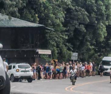 Ingreso al parque Tayrona. FOTO: PARQUES NACIONALES