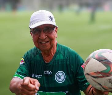Alirio Álvarez Muñoz, fundamentador y entrenador antioqueño. FOTO: MANUEL SALDARRIAGA