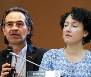 <b><span class="mln_uppercase_mln">Federico Gutiérrez (izq.) e Isabel Zuleta (der.). FOTO: COLPRENSA</span></b>