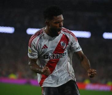 Miguel Ángel Borja. FOTO: @RIVERPLATE