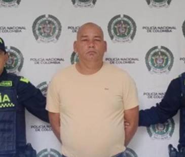 Él es Francisco Javier Toro Bedoya, presunto responsable del homicidio. FOTO: CORTESÍA POLICÍA ANTIOQUIA