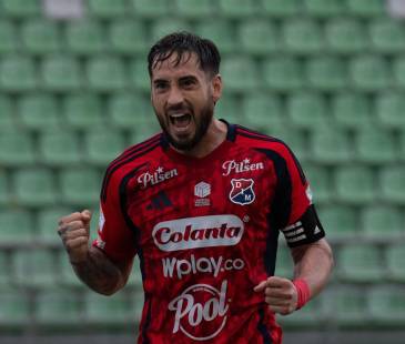 Francisco Fydriszewski anotó el único gol del partido en el minuto 42. FOTO: CORTESÍA DIM
