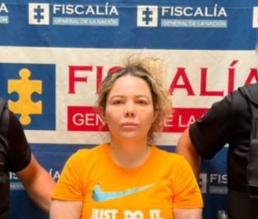 Nidia Correa Atehortúa, señalada de comercializar estupefacientes y droga sintética. FOTO: FISCALÍA GENERAL DE LA NACIÓN