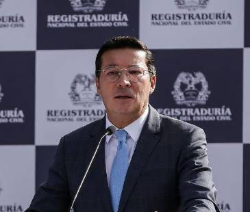 Hernán Penagos, registrador nacional. FOTO: COLPRENSA