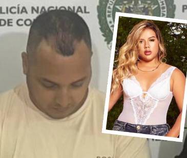 Edgar Jhoan Taborda Ortíz, presunto responsable y María Camila Díaz como víctima del caso. FOTOS: CORTESÍA FISCALÍA (FONDO) Y TOMADA DE EL COLOMBIANO (DETALLE)