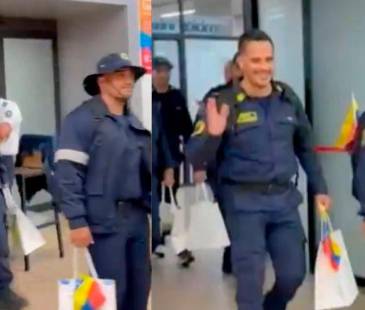 21 bomberos y un ingeniero hicieron labores de rescate en Venezuela tras los terremotos del 24 de junio. FOTO: CAPTURA DE VIDEO