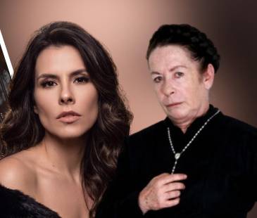 La actriz compartió un mensaje para Ana María Arango, como una manera de homenajearla y el último adiós. FOTO: @ZHARICKLEONACTRIZ IG