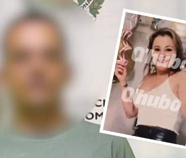 Jhon Jairo Arango Vargas fue judicializado por el feminicidio de María Cristina Ramírez Quintero (foto detalle) en Robledo. FOTOS: FISCALÍA Y CORTESÍA