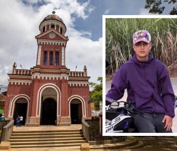Él era Emmanuel Torres Sánchez, una de las víctimas mortales e hijo del exalcalde Juan Pablo Torres. FOTOS: ARCHIVO - EDWIN BUSTAMANTE Y X @GERMANBLANCOA