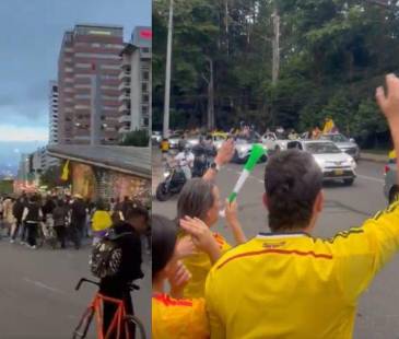 En diferentes ciudades del país, los colombianos salieron, algunos a celebrar y otros a expresar su inconformidad. FOTOS: CAPTURAS DE VIDEO X @ULTIMAHORACOL Y @LINISCOLORADO