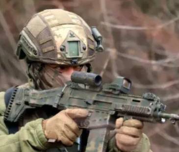 De los colombianos que viajan a Ucrania, algunos tienen experiencia militar previa. FOTO: LEGIÓN INTERNACIONAL PARA LA DEFENSA DE UCRANIA