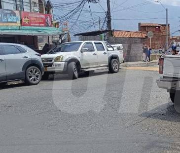 En este punto del barrio El Picacho fue baleado un habitante de calle. FOTO: CRISTIAN VÁSQUEZ