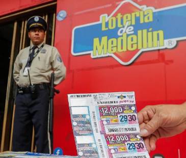 Referencia Lotería de Medellín. FOTO: MANUEL SALDARRIAGA
