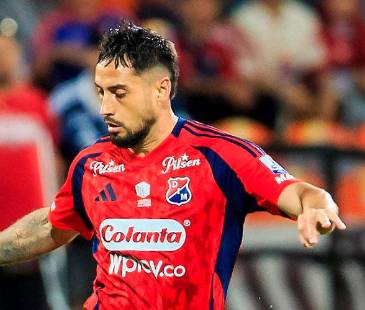 Francisco Fydriszewski es la esperanza de gol roja. FOTO: CAMILO SUÁREZ