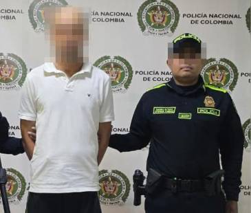 Juan Manuel Quiceno Valadez fue capturado por la Policía. FOTO: POLICÍA METROPOLITANA