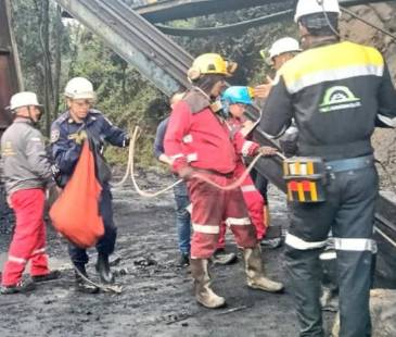 El hecho se presentó en la mina La Trinidad, en el sector denominado Mantogrande. FOTO: X @JorgeEmilioRey