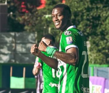 Yeicar Perlaza, autor del segundo gol ante Tigres en la ida. FOTO: ATLÉTICO NACIONAL