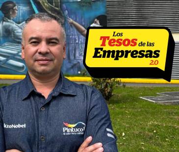 Jason quiere que su historia sirva de inspiración tanto para las personas que trabajan en Akzonobel, como para quienes camellan en otras compañías. FOTO: CORTESÍA