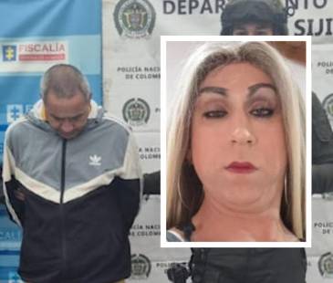 Yulitza Orozco, integrante de la comunidad LGBTIQ+, fue asesinada en La Ceja. Luis Alfonso Muñoz Garzón fue capturado por el crimen. FOTOS: MIORIENTE Y FISCALÍA.