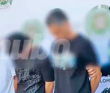 Presuntos asesinos de Sebastián Vinasco en Buenos Aires el 7 de septiembre de 2025. FOTO: CORTESÍA