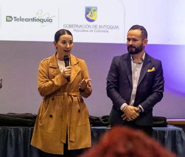 Los voceros de las entidades aliadas, entre las que figura El Colombiano, también disfrutaron el espacio. FOTO: CAMILO SUÁREZ