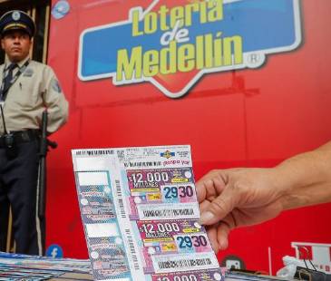 Referencia venta de billetes Lotería de Medellín. FOTO: ARCHIVO MANUEL SALDARRIAGA