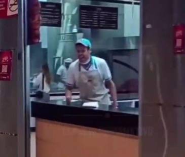 La situación quedó registrada en video. FOTO: X @ElizbethCristi7