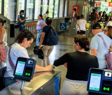 La tarifa gratuita aplicará solo este domingo, 8 de marzo, por elecciones. FOTO: ANDRÉS CAMILO SUÁREZ
