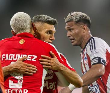 Imágenes que dejaron la segunda fecha de la liga colombiana. FOTO: DIM, ÁGUILAS, SANTA FE Y DAVID DAZA