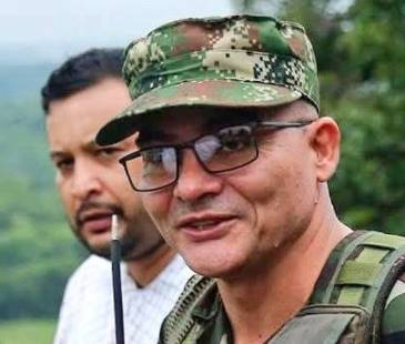 En el operativo fue abatida Lorena, pareja sentimental de Iván Mordisco (foto). FOTO: X @RADIOSUPERCALI