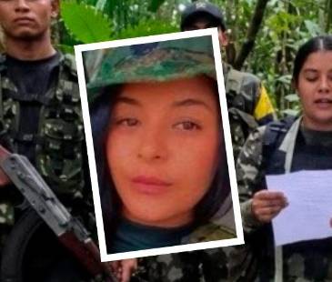 La mujer habría aparecido como vocera en un video de las disidencias lanzando amenazas contra los alcaldes de Remedios y Segovia. FOTOS: TOMADAS DE LA WEB