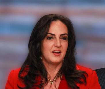 <b><span class="mln_uppercase_mln">Maria Fernanda Cabal, senadora, y su esposo, José Félix Lafaurie. FOTOS: COLPRENSA</span></b>