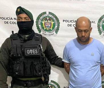 El hombre había sido detenido en febrero de 2024. FOTO: @MINDEFENSA