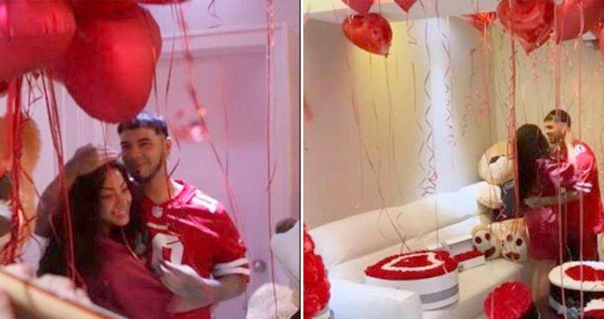 Cero y van tres: Anuel sorprendió a su nueva novia con lo mismo que le dio a Karol G y a Yailin