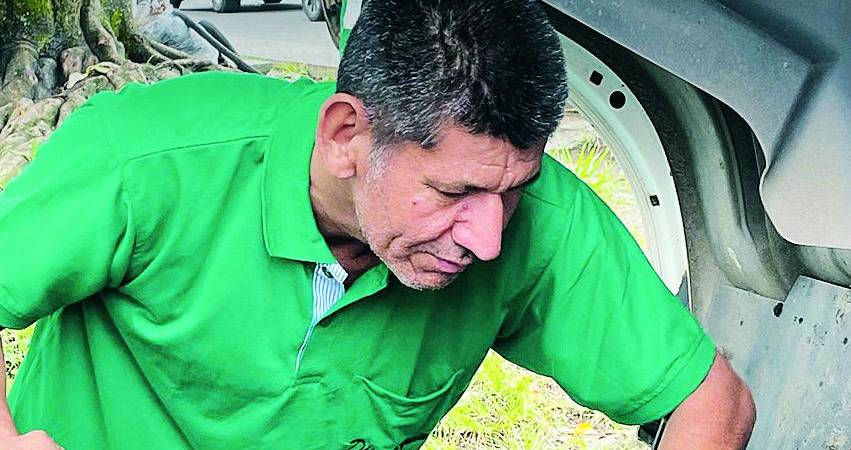 Cristóbal Rojas Mahecha, personal de la empresa Disantioquia. FOTO: JAIDER ESCOBAR