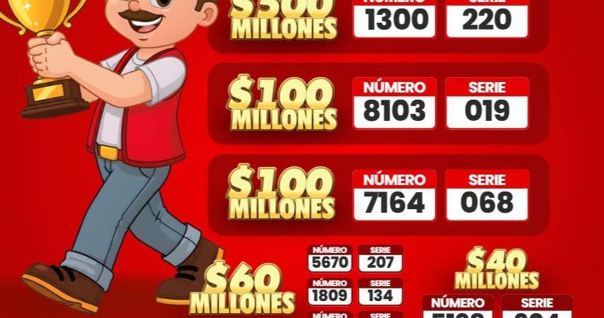 Lotería del Valle, sorteo del miércoles, 25 de febrero de 2026. FOTO: LOTERÍA DEL VALLE