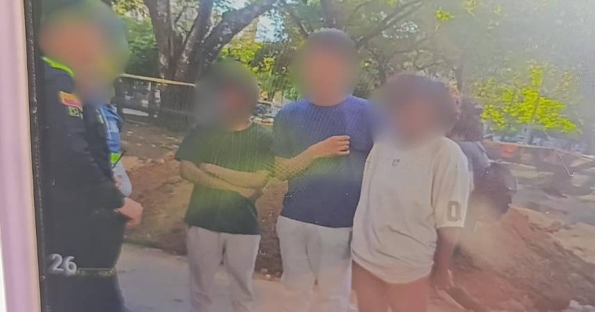 Esta es una de las imágenes compartida por las autoridades a Sandra. FOTO: COMPARTIDA CON LA AUTORIZACIÓN DE LA MADRE