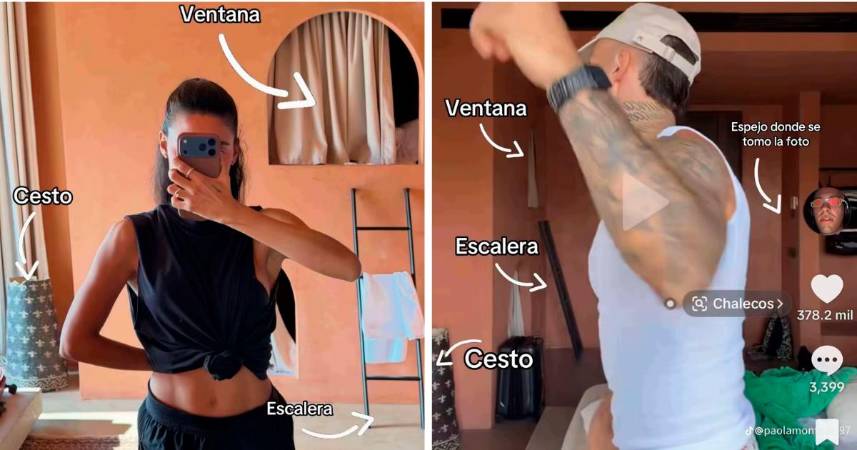 Hubo quienes se tomaron el tiempo de hacer un comparativo de esta locación, que sería un lugar donde ellos habrían estado juntos. FOTOS: TOMADAS DE LA WEB
